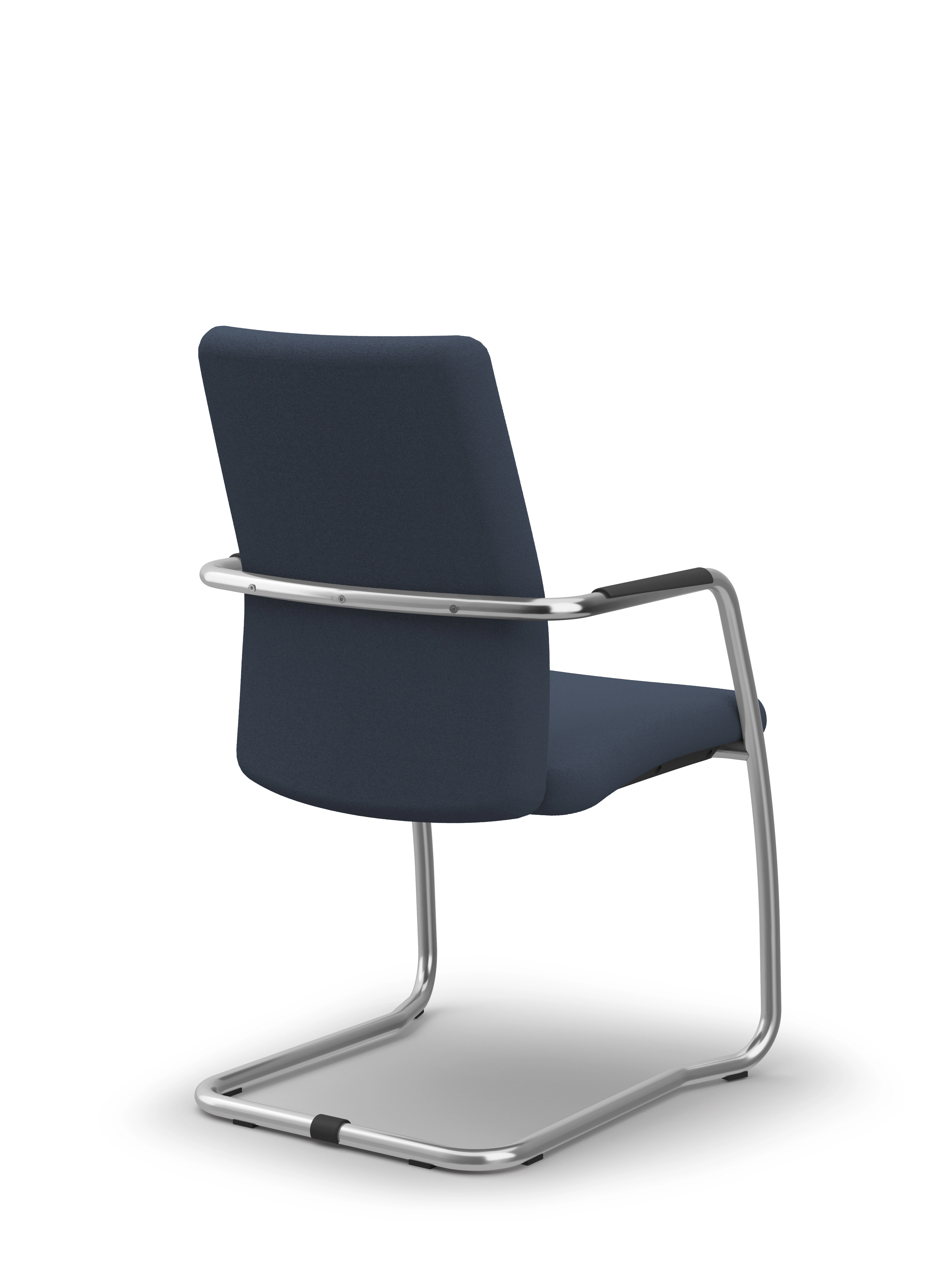 Chaise visiteur chromé